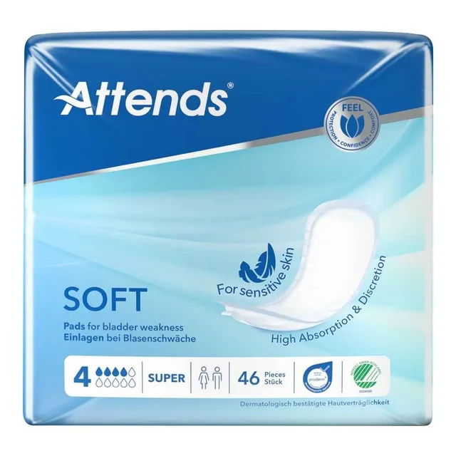 attends-soft-4-super-inkontinenz-einlagen-46-st-ck image 1