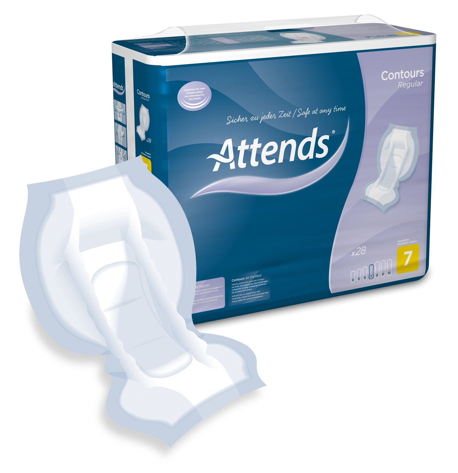 attends-contours-regular-7-inkontinenz-pad-28-st-ck image 3