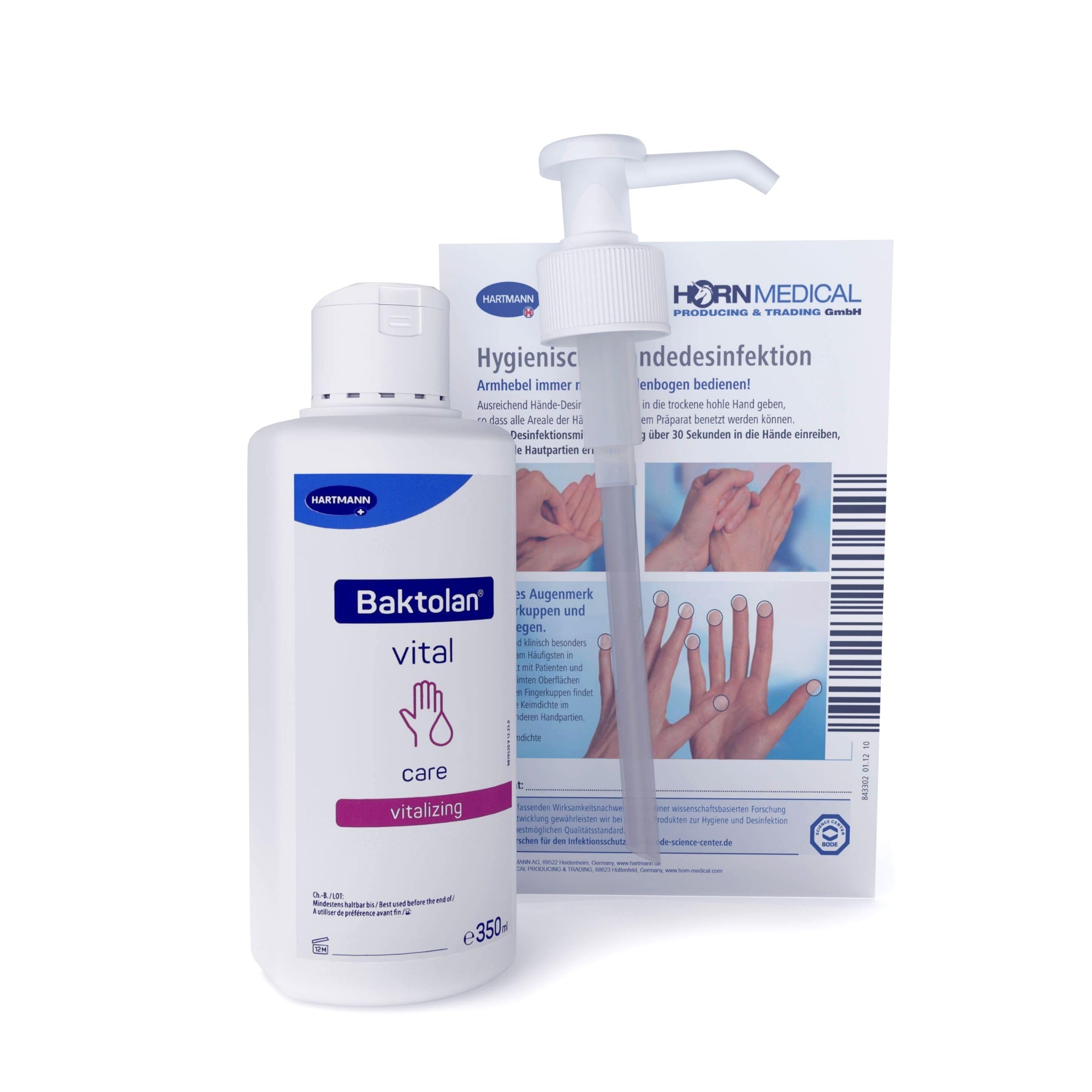 horn-medical-baktolan-vital-hydro-gel-350-ml-mit-dosierpumpe image 1