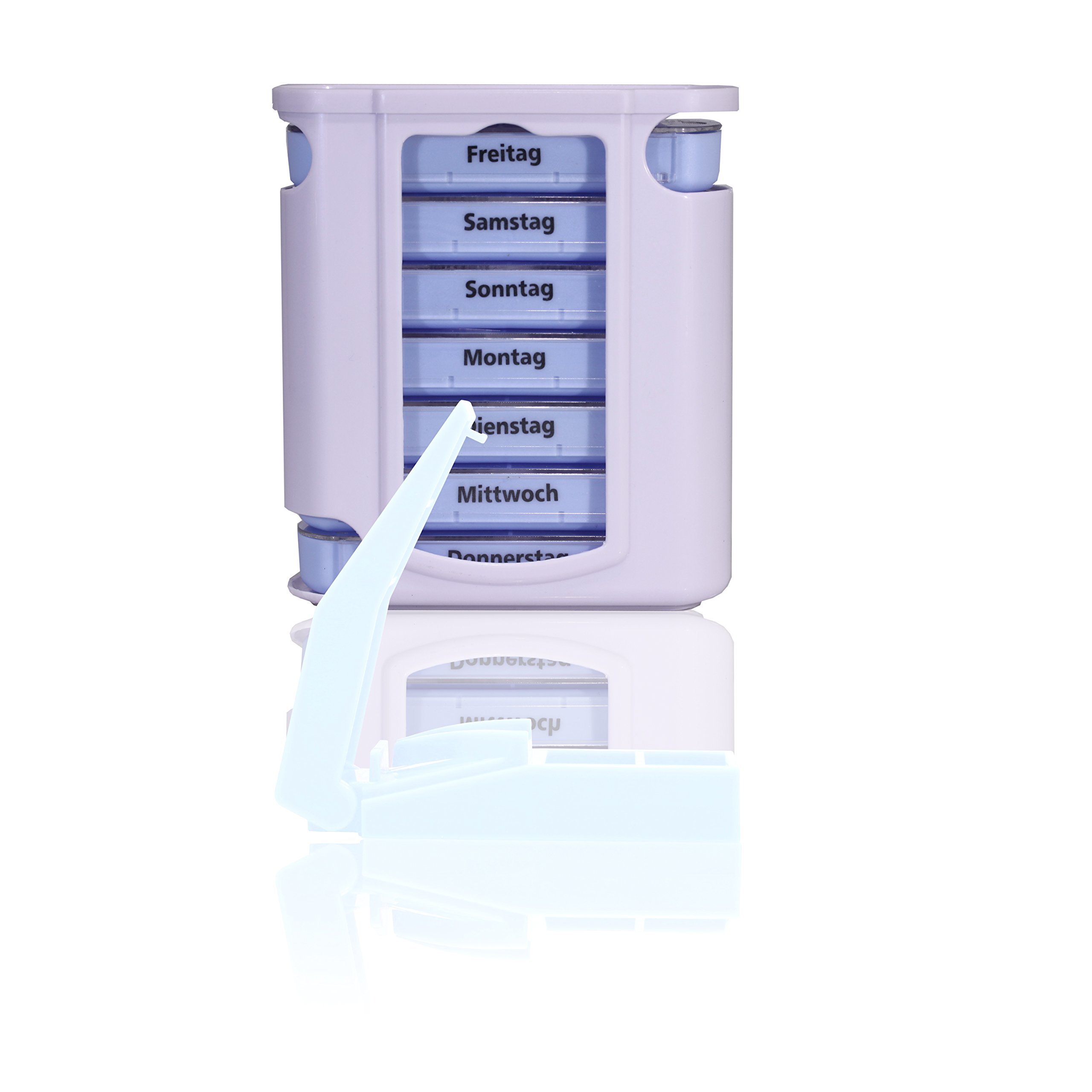 horn-medical-pillendose-7-tage-wocheneinteilung-mit-tablettenteiler image 2
