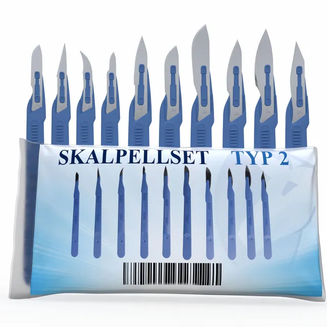 horn-medical-einweg-skalpell-set-typ-ii-steril-10-st-ck image 1