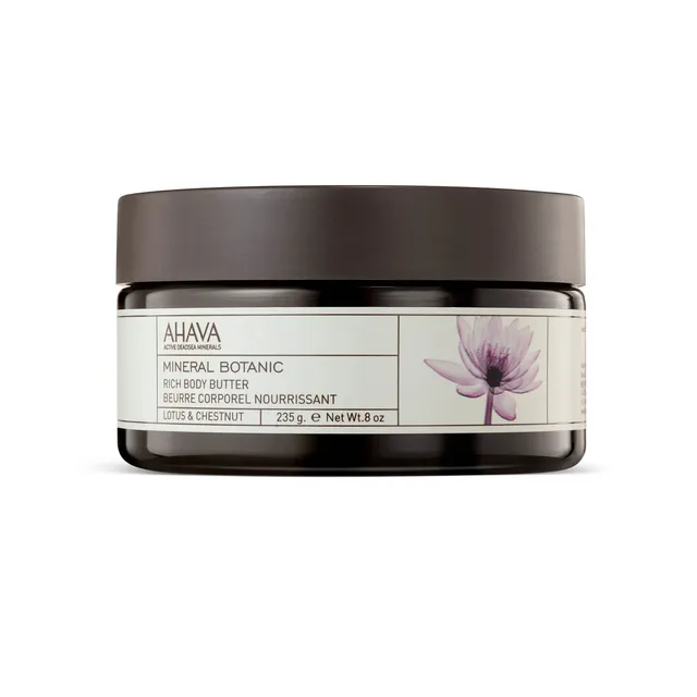 ahava-mineral-botanic-rich-k-rperbutter-lotus-235g image 1