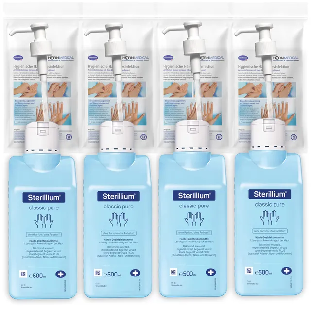 horn-medical-dosierpumpen-set-sterillium-classic-pure-4x-500-ml image 1