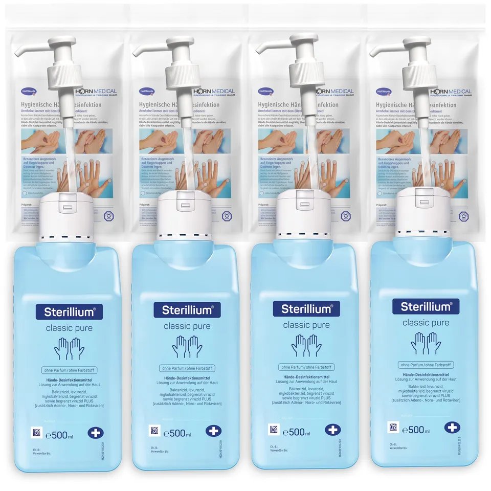 horn-medical-dosierpumpen-set-sterillium-classic-pure-4x-500-ml image 1