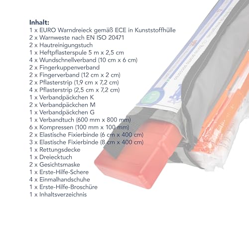 first-aid-only-p-10021-auto-verbandtasche-din-13164-3in1-mit-warndreieck-2-warnw image 7
