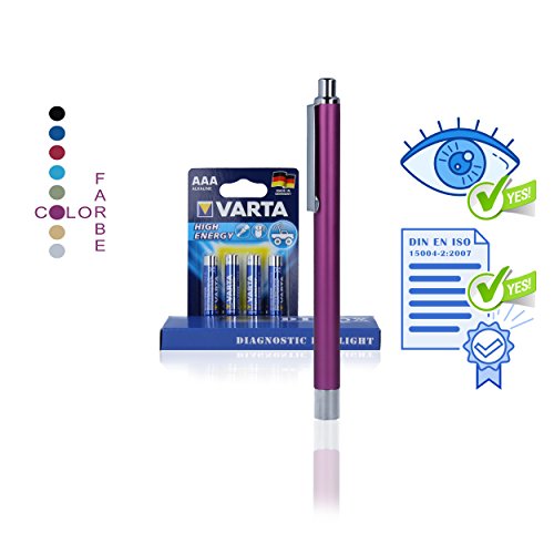 horn-medical-didox-led-pupillenleuchte-diagnostikleuchte-violett image 6