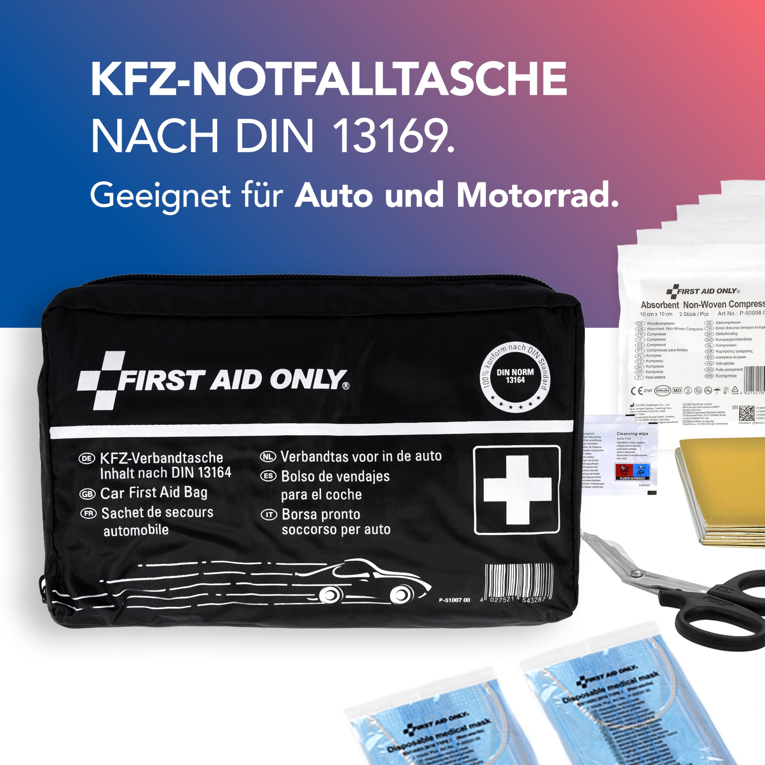 first-aid-only-kfz-verbandtasche-din-13164-p-51007 image 2