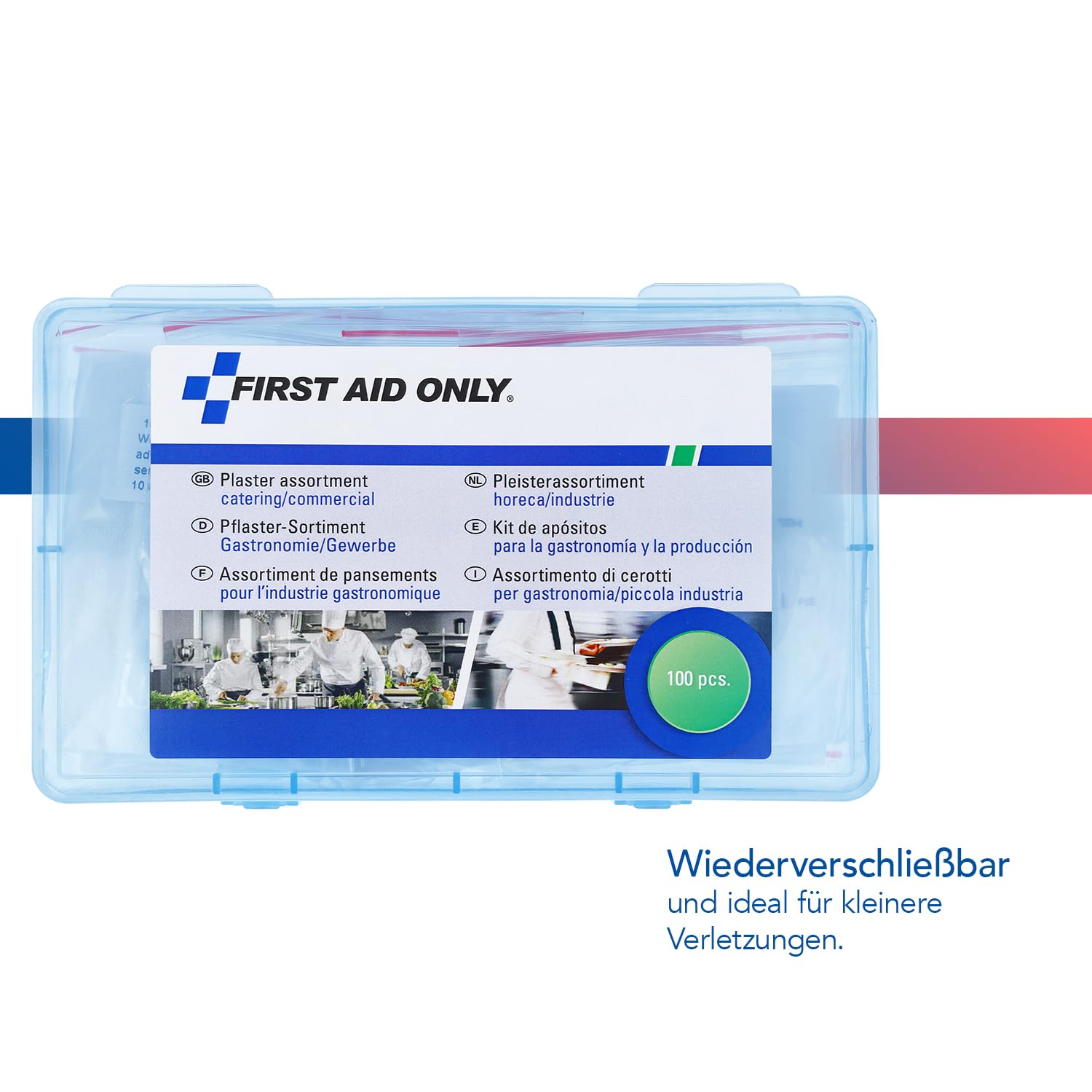 first-aid-only-pflasterset-gastronomie-gewerbe-100-st-ck-p-10026 image 3