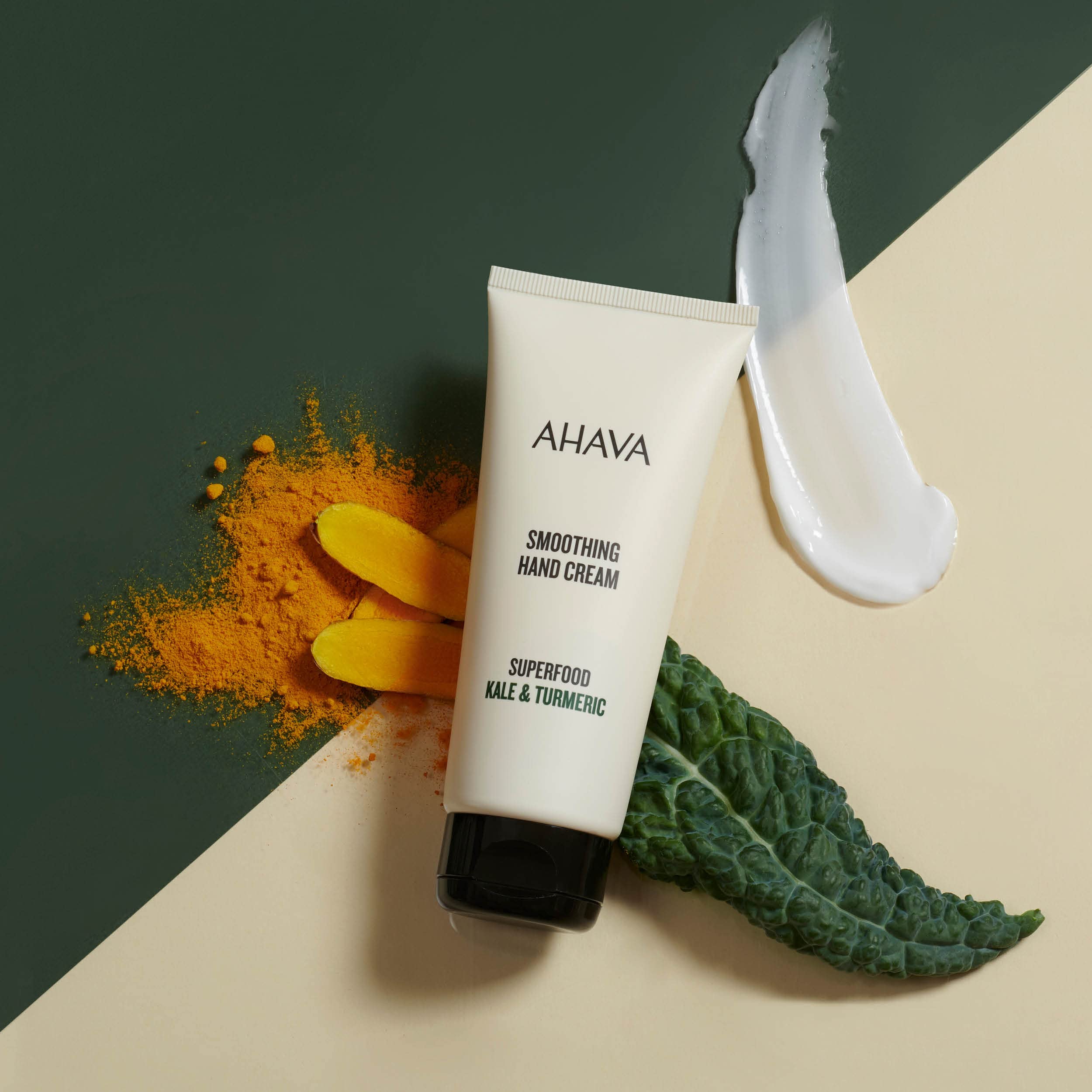 ahava-smoothing-hand-cream-kale-turmeric-100-ml image 4