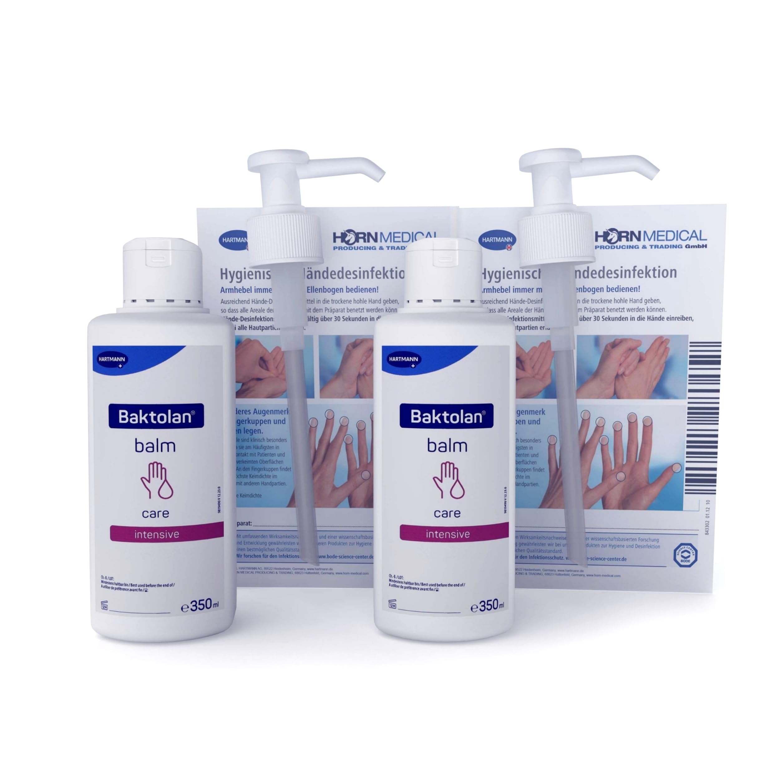 horn-medical-baktolan-balm-wasser-in-l-hautbalsam-2-x-350-ml-mit-dosierpumpe image 1