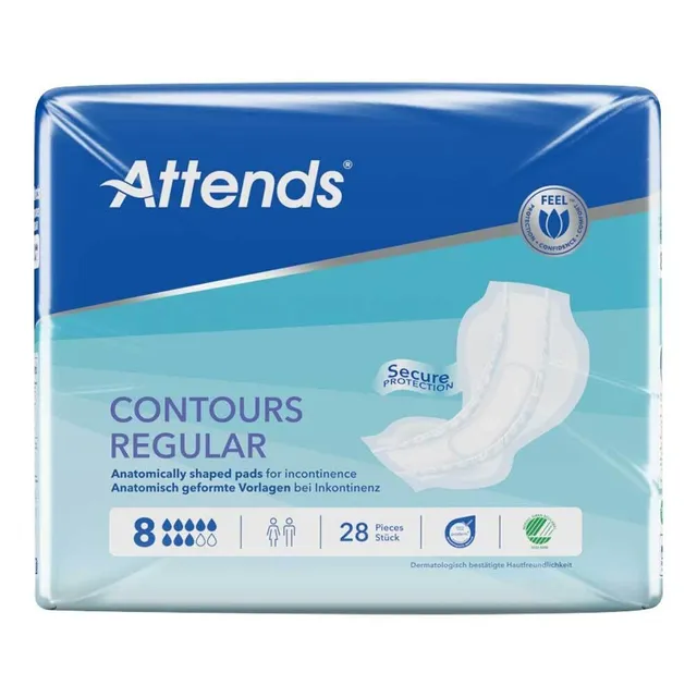 attends-contours-regular-8-inkontinenzeinlage-28-st-ck image 1