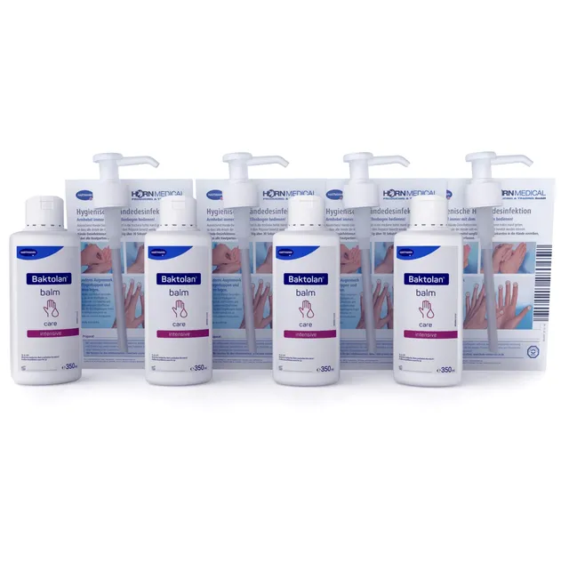 horn-medical-baktolan-balm-wasser-in-l-hautbalsam-4-x-350-ml-mit-dosierpumpe image 1