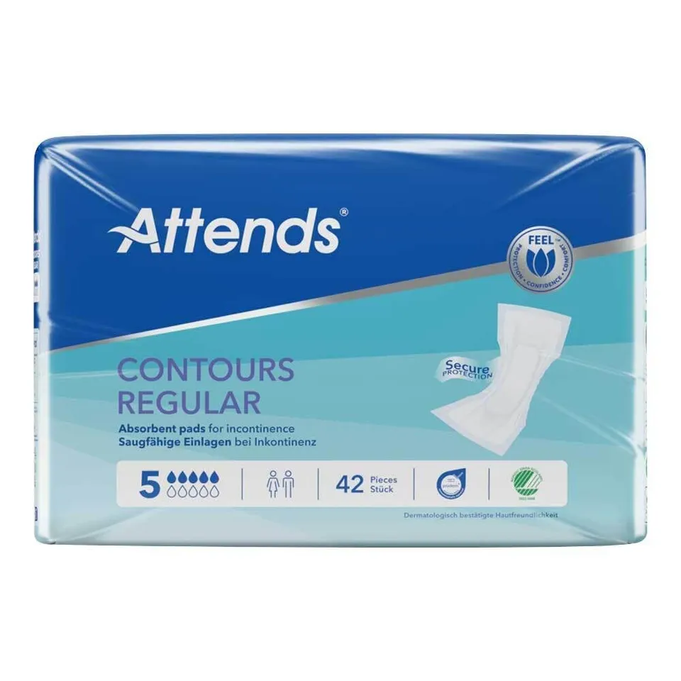 attends-contours-regular-5-inkontinenzeinlage-42-st-ck image 1