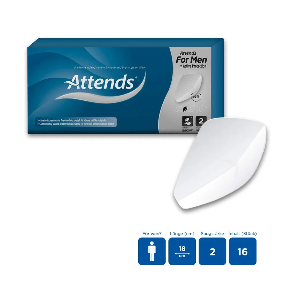 attends-for-men-2-hygiene-einlagen-f-r-m-nner-16-st-ck image 1