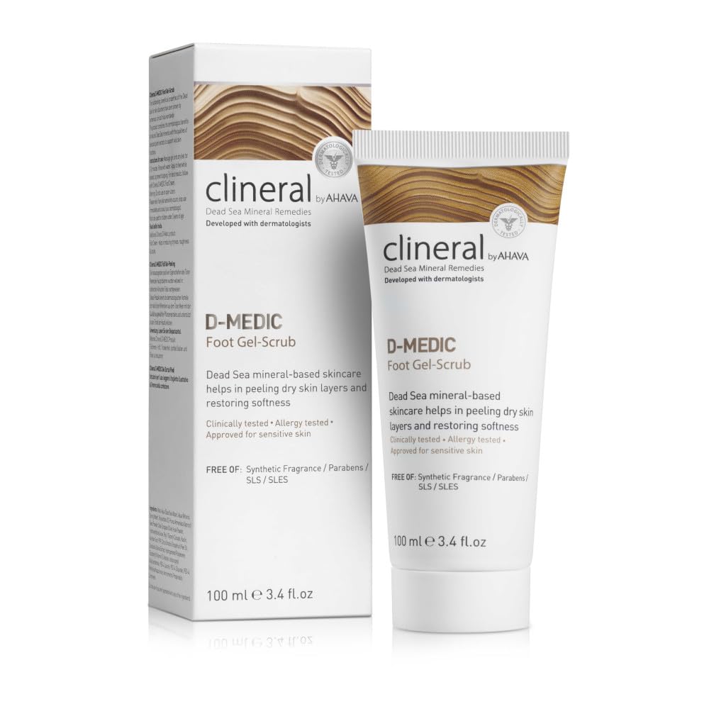 ahava-clineral-d-medic-foot-gel-scrub-fu-peeling-100-ml image 4