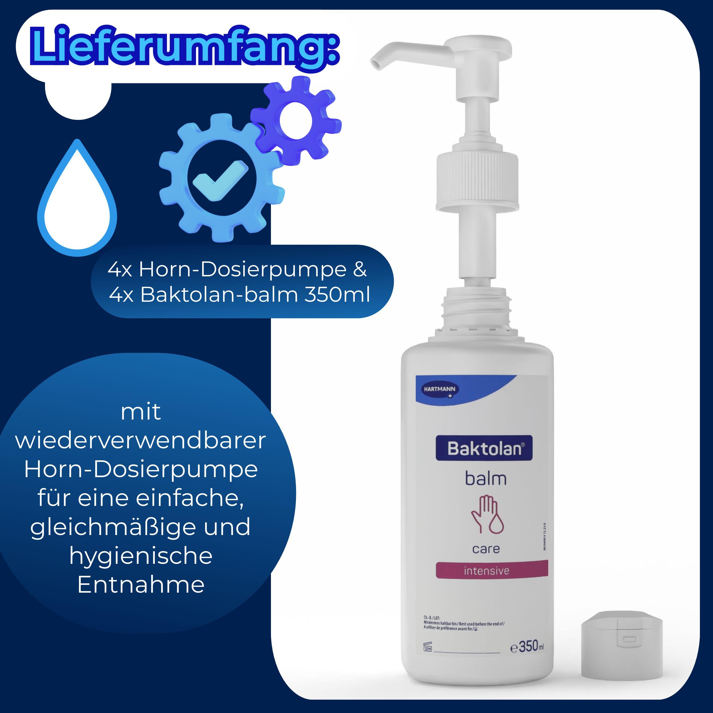 horn-medical-baktolan-balm-wasser-in-l-hautbalsam-4-x-350-ml-mit-dosierpumpe image 3