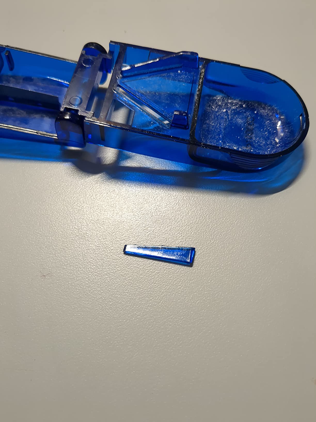 Teilt exakt in der Mitte