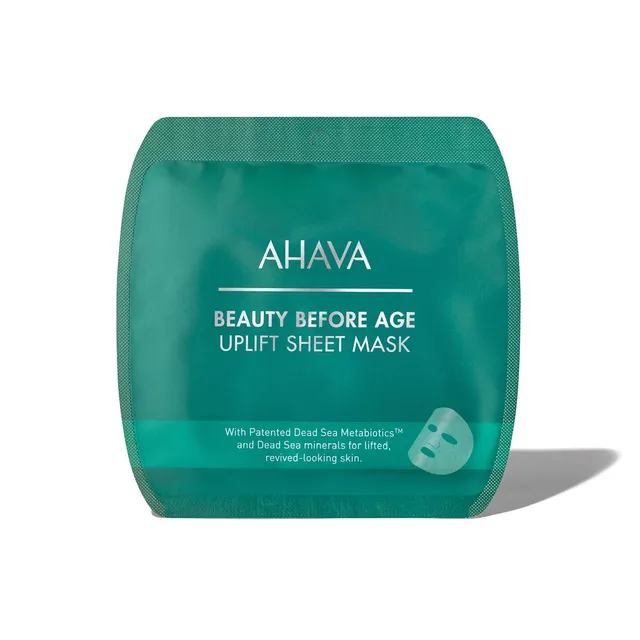 ahava-beauty-before-age-uplift-sheet-mask-tuchmaske-2er-pack-2-x-1-st-ck image 1