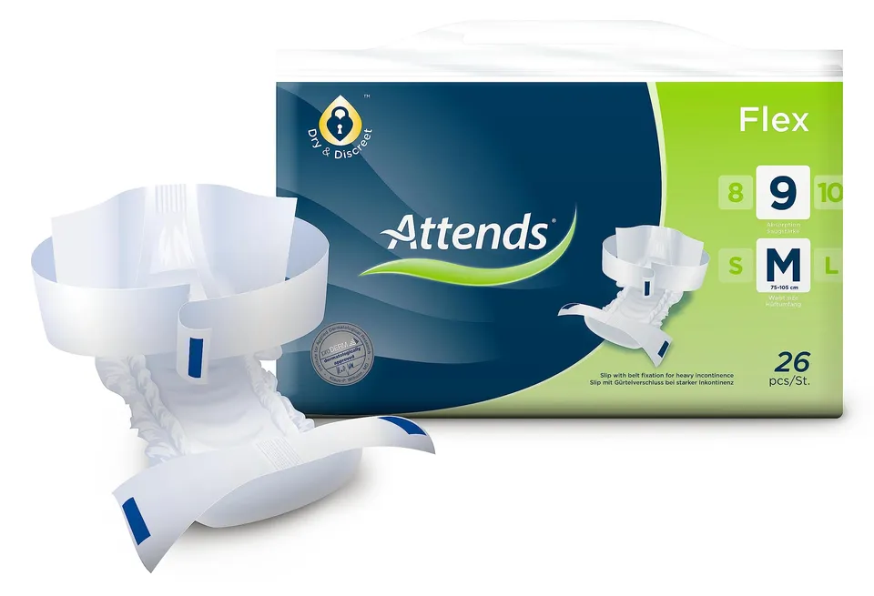 attends-flex-9m-inkontinenz-slips-mit-g-rtel-104-st-ck-4x26 image 1