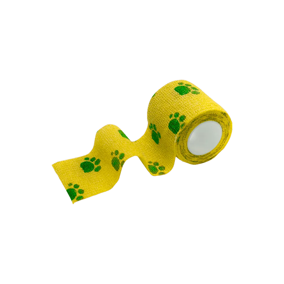 burnshield-veterinary-cohesive-fixation-bandage-50mm-x-4-5m-tierverband image 1