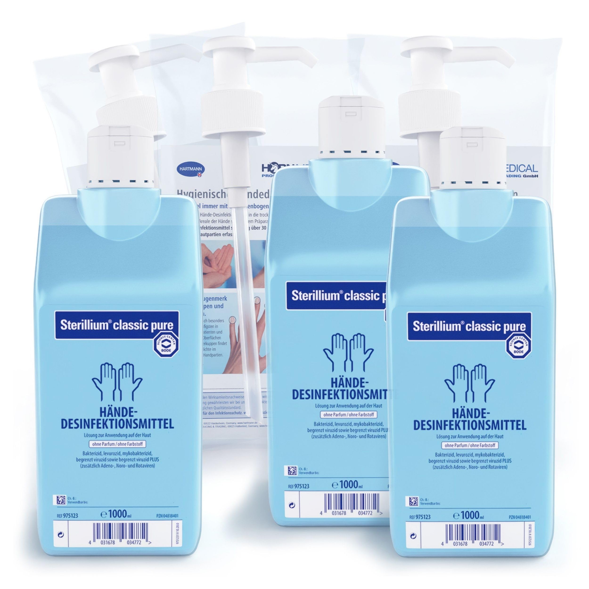 horn-medical-dosierpumpen-sterillium-classic-pure-3x1000-ml image 1