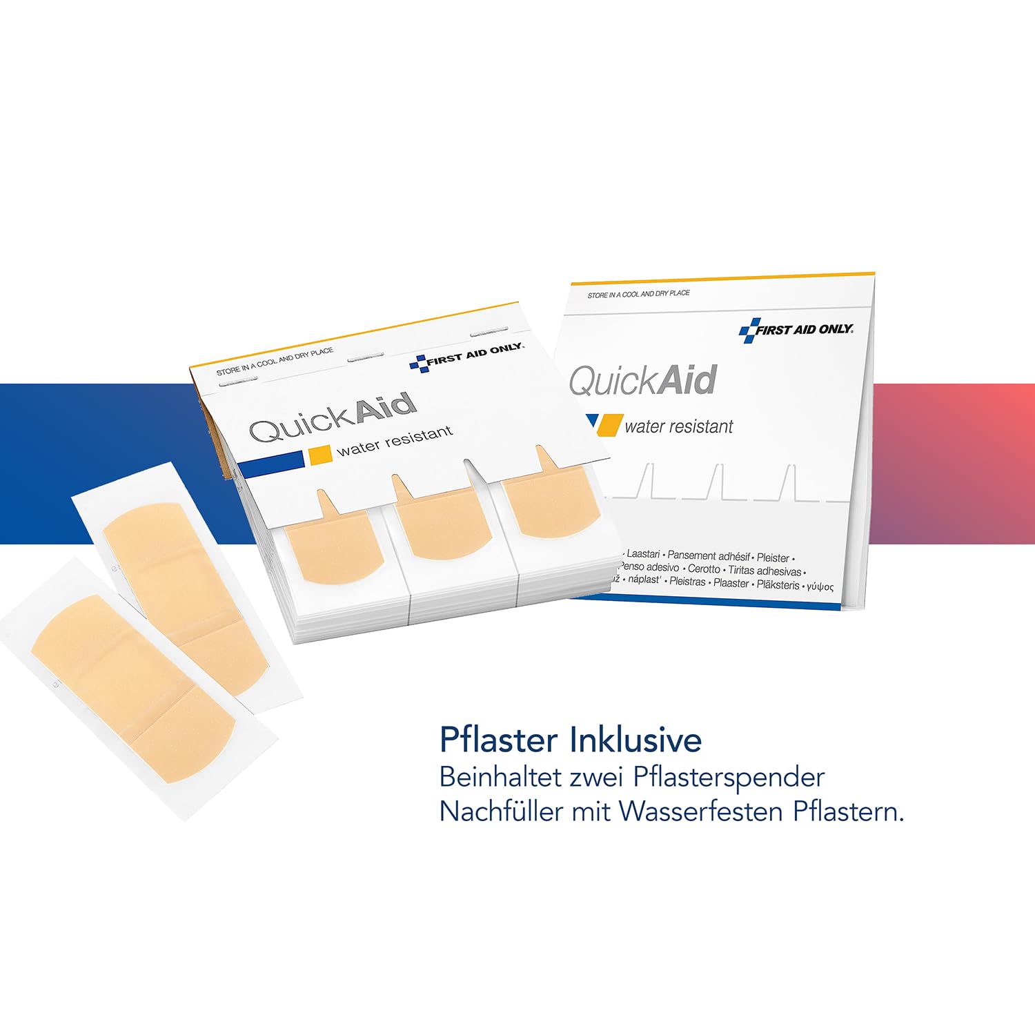 first-aid-only-quickaid-pflasterspender-p-44001-00-90-wasserfeste-pflaster-mit-w image 4