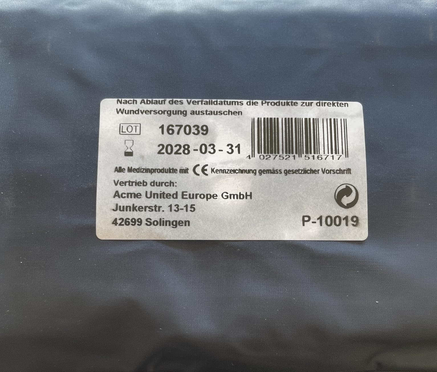 Schneller Versand, alles drin