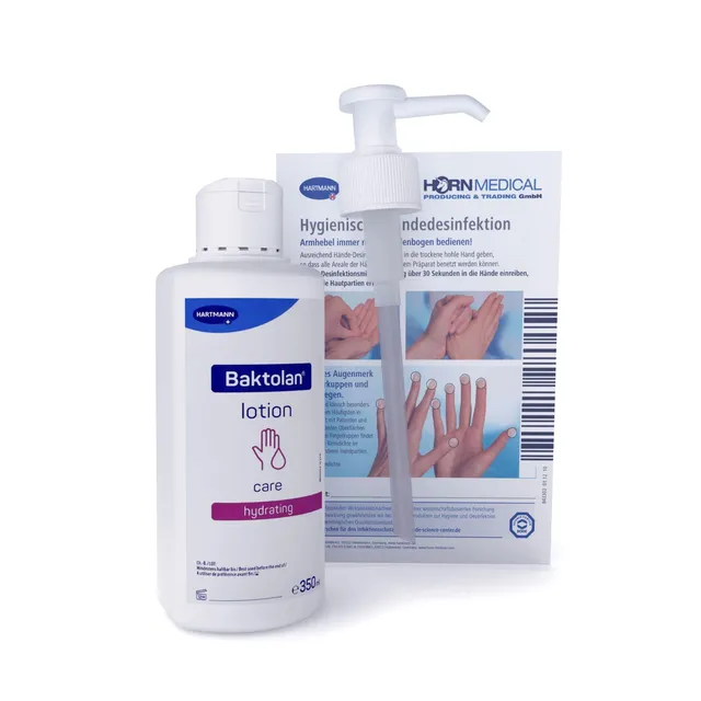 horn-medical-dosierpumpe-mit-baktolan-pflegelotion-1-x-350-ml image 1