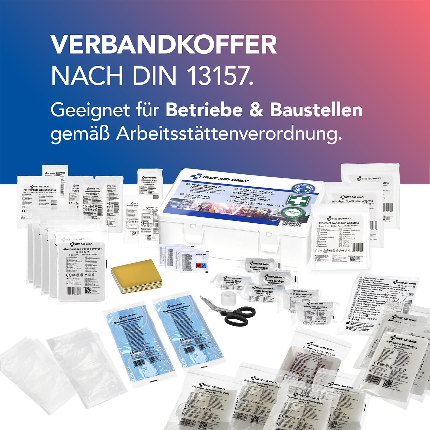 first-aid-only-verbandkasten-c-din-13157 image 2