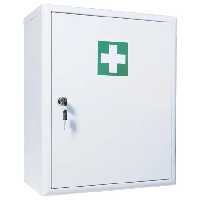 fap-first-aid-products-verbandschrank-c-erste-hilfe-schrank-metall-mit-din-13157 image 1