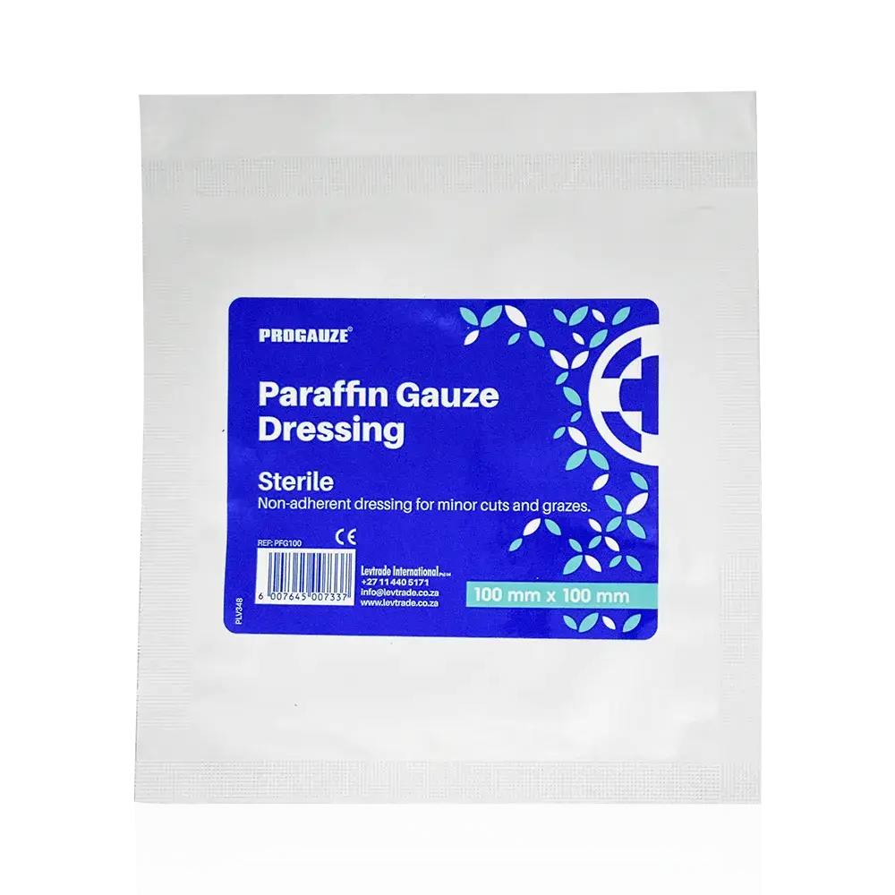 burnshield-paraffin-gauze-dressing-100mm-x-100mm-paraffin-gaze-verband image 1