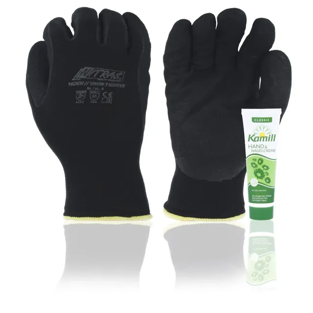 nitras-1606w-snow-fighter-winterhandschuhe-gr-e-m-mit-halter-und-handcreme-30-ml image 1