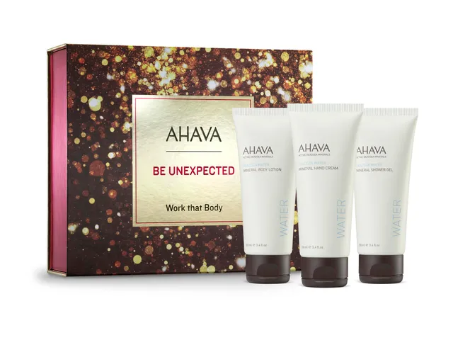 ahava-work-that-body-feiertags-set-k-rperlotion-handcreme-duschgel-je-100-ml image 1
