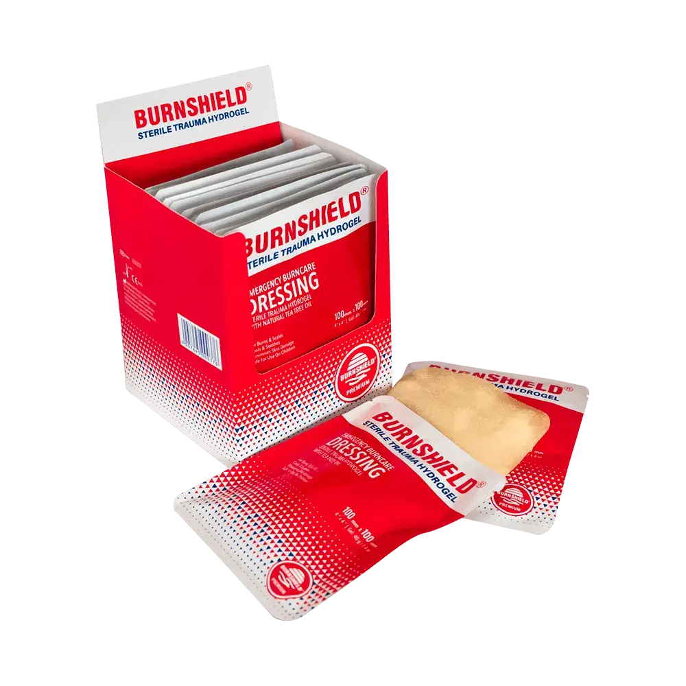 burnshield-wundauflage-100-x-100-mm-steriler-brandverband-15er-spender image 1