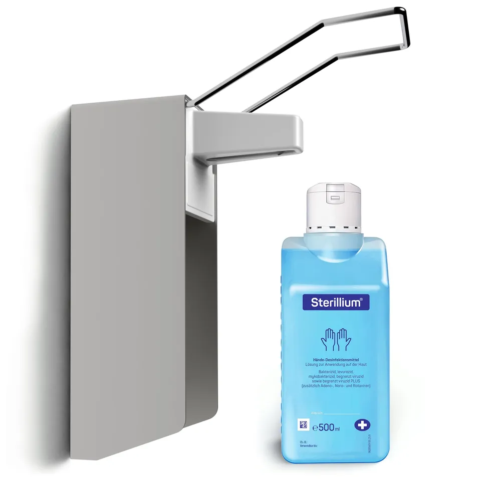 horn-medical-langarm-wandspender-aluminium-starterset-mit-1x-sterillium-500-ml-2 image 1