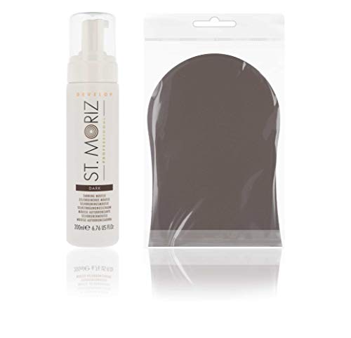 st-moriz-professional-self-tanning-mousse-dark-200-ml-applikator image 5