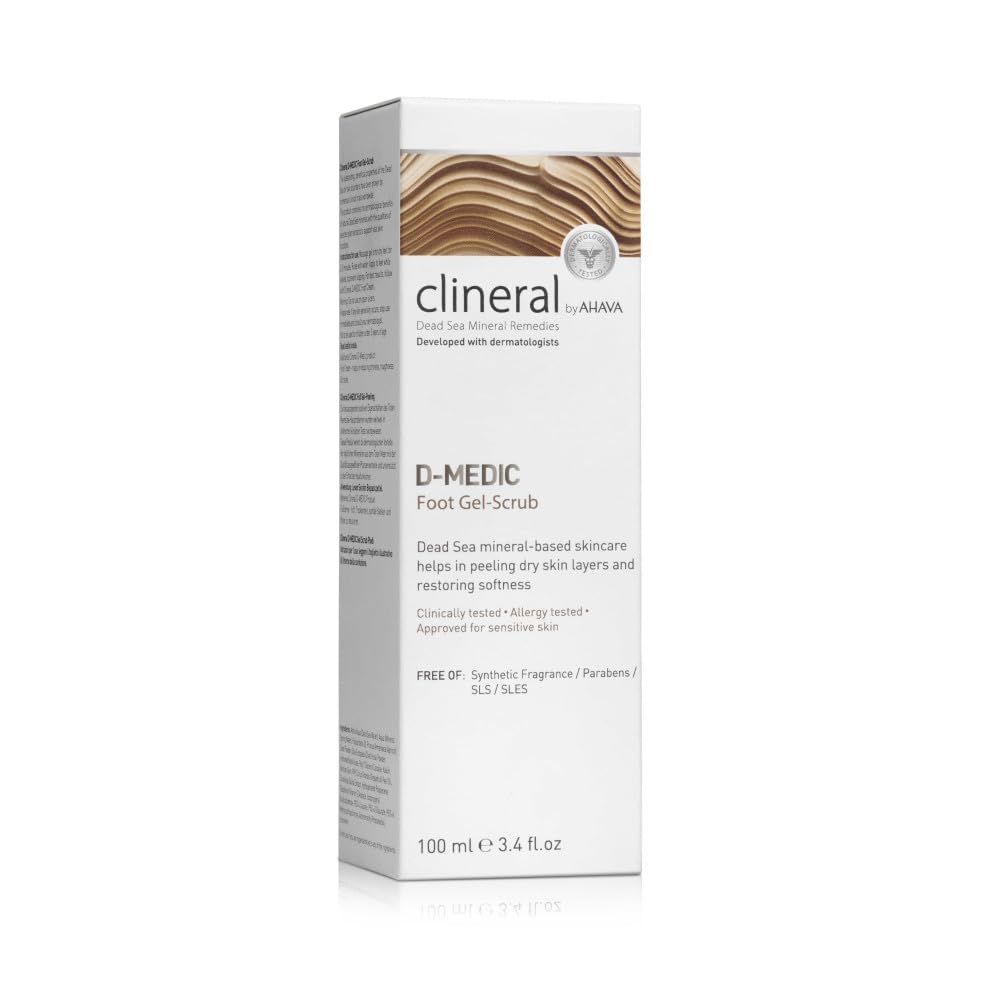 ahava-clineral-d-medic-foot-gel-scrub-fu-peeling-100-ml image 3