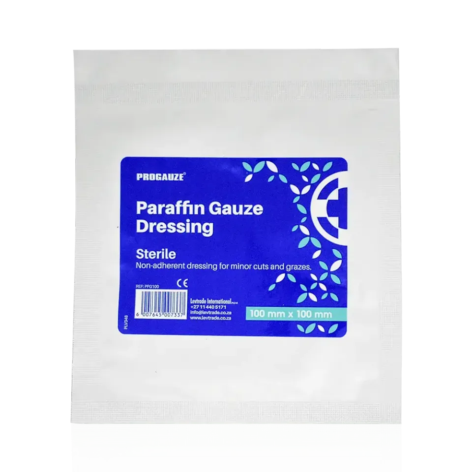burnshield-paraffin-gauze-dressing-100mm-x-100mm-paraffin-gaze-verband image 1