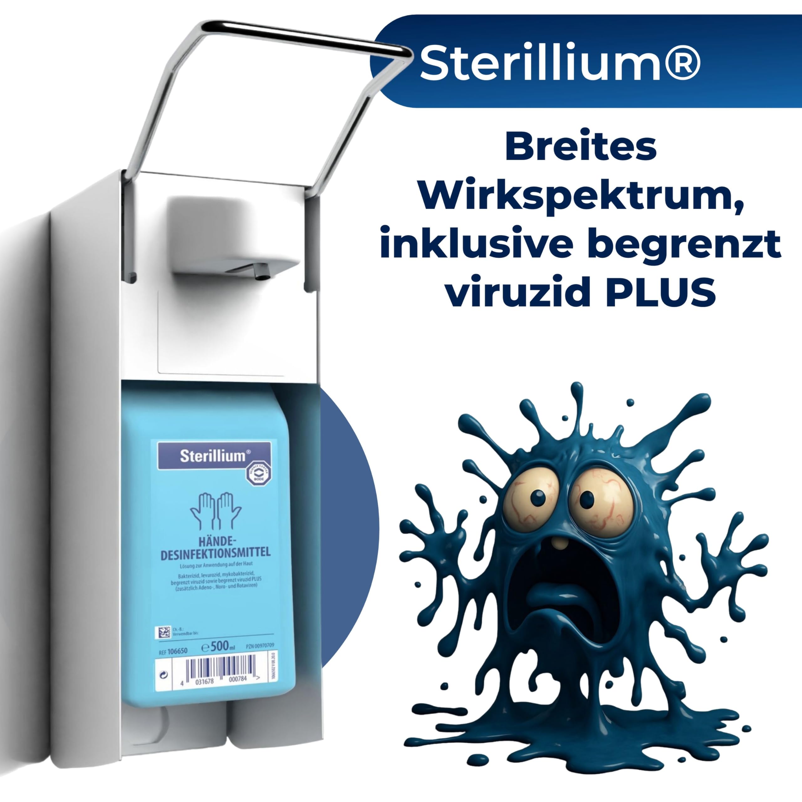 horn-medical-langarm-wandspender-aluminium-starterset-mit-1x-sterillium-500-ml-2 image 7
