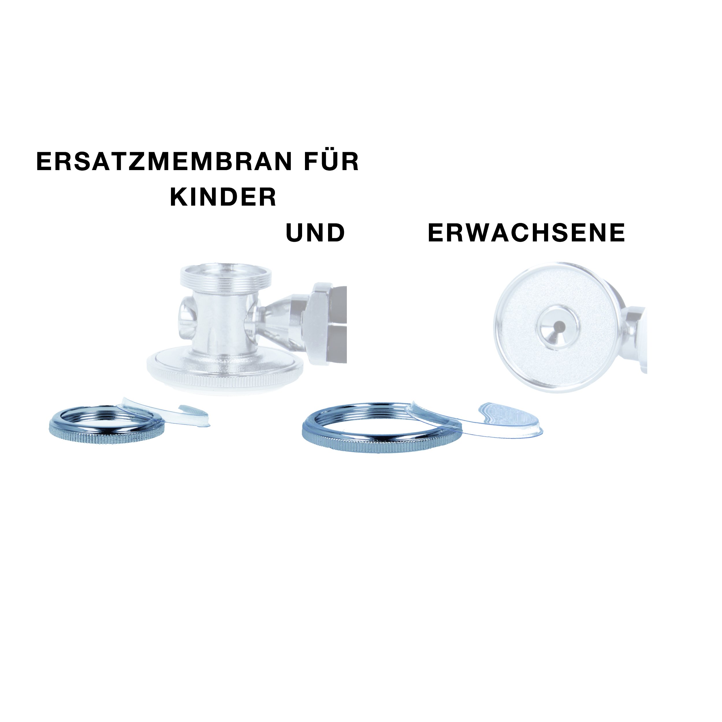 horn-medical-rappaport-doppelschlauchstethoskop-f-r-erwachsene-kinder image 3