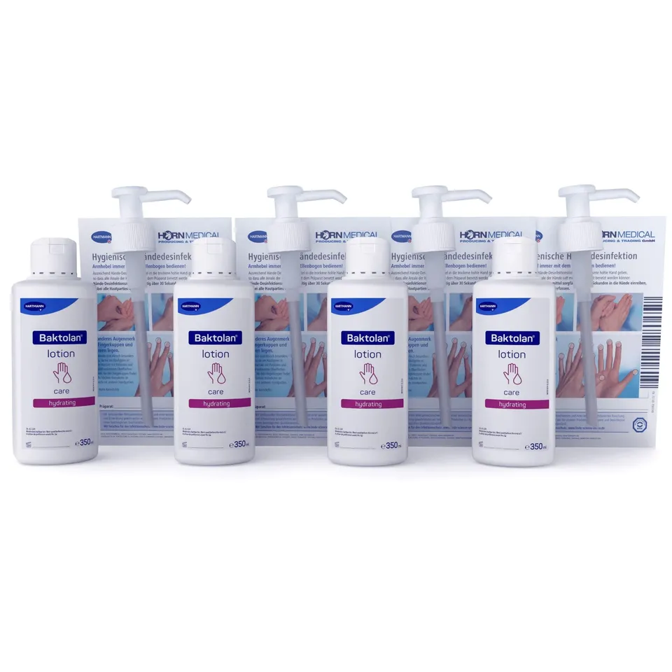 horn-medical-dosierpumpe-mit-baktolan-pflegelotion-4-x-350-ml image 1
