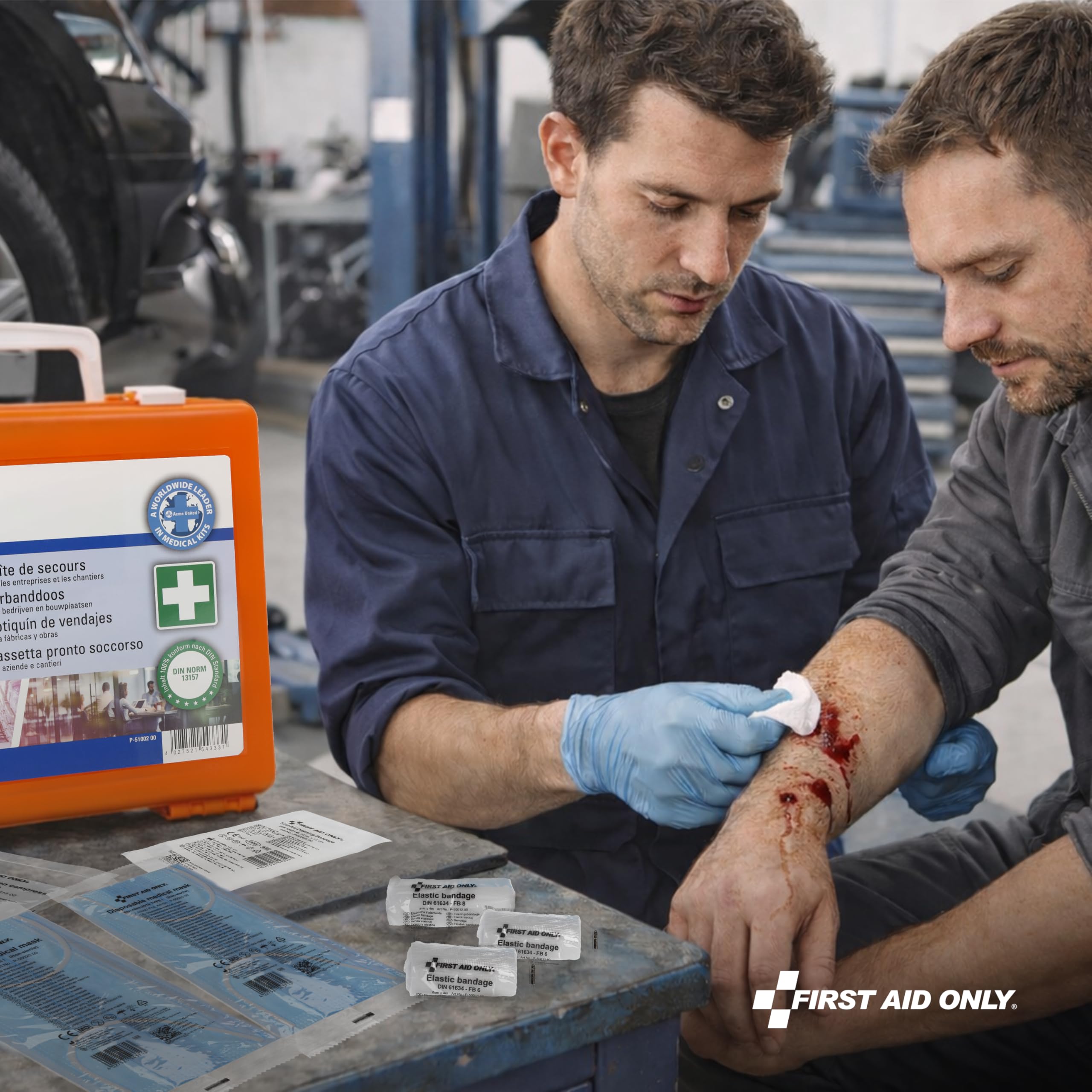 first-aid-only-erste-hilfe-koffer-din-13157-2021-mit-wandhalterung image 4