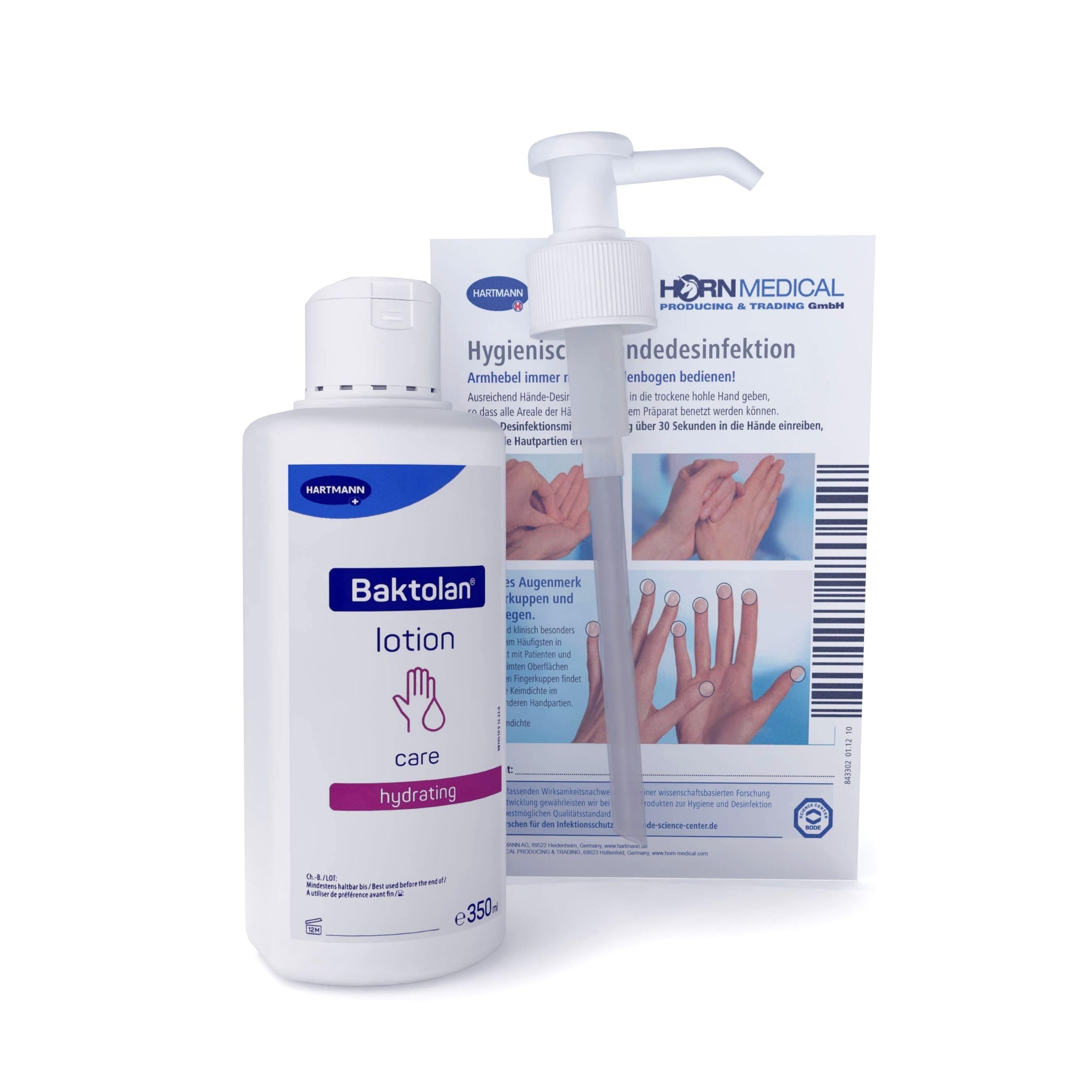 horn-medical-dosierpumpe-mit-baktolan-pflegelotion-1-x-350-ml image 1