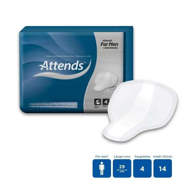 attends-for-men-4-inkontinenz-einlage-14-st-ck image 1