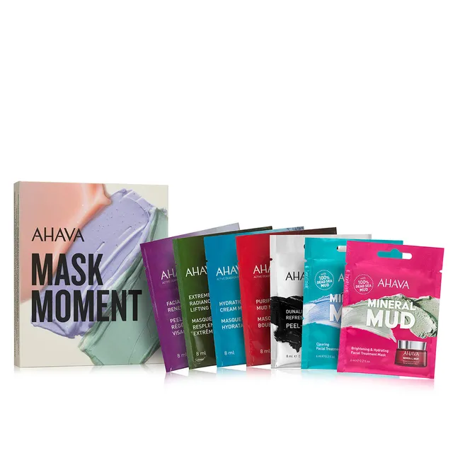 ahava-mask-moment-set-7-gesichtsmasken-5x-8-ml-2x-6-ml image 1